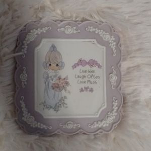 Precious Moments porcelain wall plate